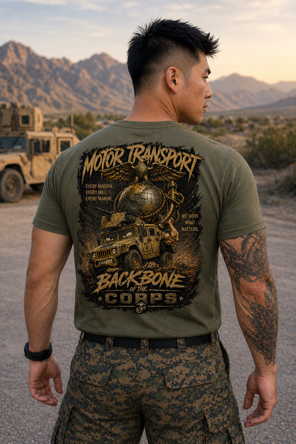 The Backbone- Tee