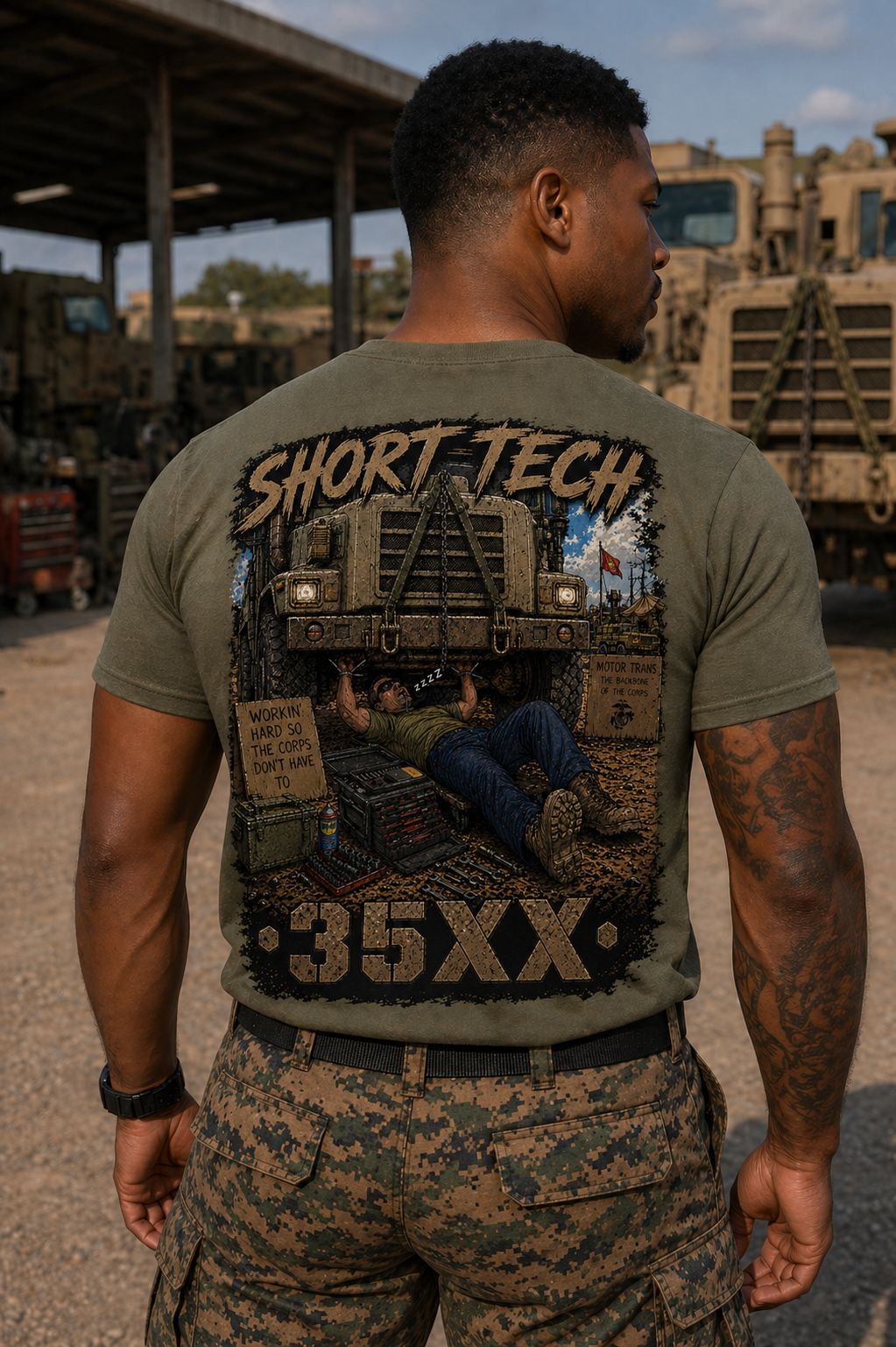 Short Tech- Tee